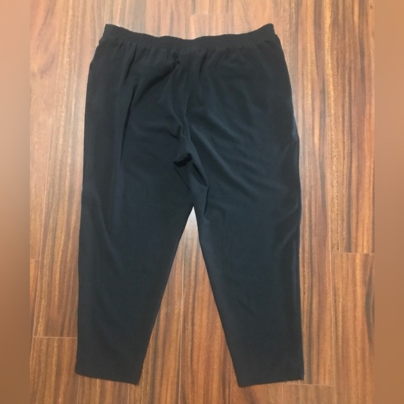 Fourteenth Place women’s extra large dress pants, tapered-leg, black - Picture 2 of 9